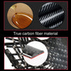 4 PCS Car Carbon Fiber Inner Door Wrist Decorative Panel for Audi A3 2014-2018