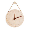 10 inch Scale Version Wooden Sling Wall Clock Home Living Room Clock