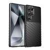For Samsung Galaxy S25 Ultra 5G Thunderbolt Shockproof TPU Phone Case(Black)