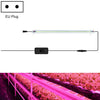 LED Plant Lamp Household Full Spectral Filling Hard Lamp Strip, Style: 30cm 1 Head(Pink Light EU Plug)