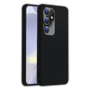 For Samsung Galaxy S24+ 5G Nano Lens Cover Liquid Silicone Phone Case(Black)