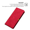 For Samsung Galaxy S25 Ultra 5G Skin Feel Magnetic Leather Phone Case(Red)