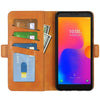 For Alcatel 1B 2022 Dual-side Magnetic Buckle Horizontal Flip Leather Phone Case(Yellow)