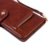 For alcatel 1B 2022 Zipper Bag Leather Phone Case(Rose Gold)