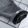 Autumn and Winter Fleece Cartoon Bear Pattern Children Long Sleeve Pullover Top + Pants Set, Height:90cm(Black)