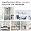 Thickened Wall Stickers Wallpaper Self-Adhesive PVC Floor Tile Stickers Waterproof And Wear-Resistant Floor Stickers(E)