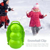 3 PCS Children Winter Outdoor Toy 3D Snow & Sand Mould Tool, Random Colors Delivery, Style: Squirrel