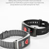 K13S 1.14 inch TFT Screen Slub Steel Strap Smart Calling Bracelet Supports Sleep Management/Blood Oxygen Monitoring(Black)