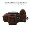 For Sony A7 III / ILCE-7M3 / A7R III Soft Silicone Protective Case(Coffee)