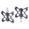 LP LitePro K5 Folding Bkie Aluminum Alloy Bearin Pedals(Black)