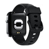 NORTH EDGE NHC 1.65 inch TFT Screen Smart Watch, Support PPG + ECG(Black)