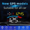 Car HUD Head-Up Display GPS Speedometer Speed/Voltage Alarm