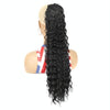 LSDP22 Drawstring Long Curly Wig Ponytail Mesh Curly Ponytail(1B)