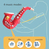 Children Early Education Puzzle Playing Simulation Musical Instrument, Style: 6807 Clarinet-Red