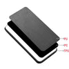 For Samsung Galaxy S25 5G Cow Pattern Sewing Back Cover Phone Case(Black)