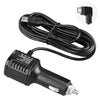 H519 Car Charger Driving Recorder Power Cord Dual USB With Display Charging Line, Specification: Micro Left Elbow