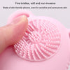 100ml Travel Cleaning Lotion Dispenser Bottle With Washing Brush Cosmetic Shampoo Storage Bottle(Light Gray)