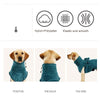 Absorbent Dog Bathrobe Towel, Turquoise, XS - Quick Drying