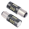 1 Pair 1157 12V 7W Continuous Car LED Fog Light(Blue Light)