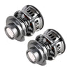 1 Pair H7 27W / DC12V Car Aluminum Alloy Flashing LED Headlight (Blue Light)