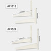 AC1512 1-2HP Thickened Cold Rolled Steel Air Conditioner Outside Unit Bracket Universal Air Conditioner Wall Mount Support