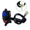 For QJ Storm Taizi 150 Motorcycle Left And Right Handlebar Switch Assembly(Black)
