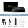 H96 Max+ Ultra 4GB+32GB Amlogic S905X4 8K Smart TV BOX Android 11.0 Media Player, Plug Type:UK Plug