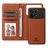 For Redmi K70 / K70 Pro BETOPNICE BN-005 2 in 1 Detachable Imitate Genuine Leather Phone Case(Brown)