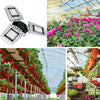 Waterproof Plant Lamp LED Natural White Folding Fill Light Full Spectroscopy Plant Growth Lamp, Power: E27 297 Beads