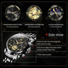 OLEVS 2859 Men Multifunctional Luminous Waterproof Quartz Watch(Black)