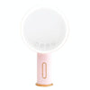 Smart LED Desktop Makeup Mirror with Fill Light, Three Light Colors (Pink)