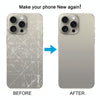 iPhone 15 Pro Titanium Glass Back Cover Replacement