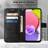 For Alcatel 1L 2021 Embossed Butterfly Leather Phone Case(Black)