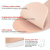 1 Pair 069 Sports Lightweight Breathable Shockproof Arch Of Foot Support Full Insole Shoe-pad, Size:XS(Apricot)