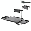 SD-1528D Car Dining Table Rear Foldable Storage Rack Computer Stand