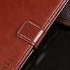 For Alcatel 1SE 2020 idewei Crazy Horse Texture Horizontal Flip Leather Case with Holder & Card Slots & Wallet(Sky Blue)