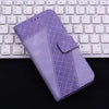 For Xiaomi Redmi K70 / K70 Pro Seven-shaped Embossed Leather Phone Case(Purple)