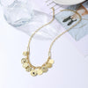 N2211-3 Eye Nine Pendant Female Necklace Simple Multi-Pendant Necklace