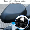 Electronic Bicycle Thickened Leather Heat Insulation Waterproof Universal Seat Cushion Covers, For: Backrest