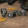 C20Plus 1.81-inch Health Monitoring Waterproof Bluetooth Call Smart Watch, Color: Black Leather