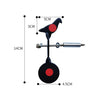 Birdie Shape Splash Exercise Target Portable Tangible Tree Target Metal Shot Target
