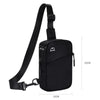 Outdoor Sports Chest Bag Lightweight Cell Phone Crossbody Packs(Pink)