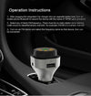 Car MP3 Player Car FM Transmitter Bluetooth 4.2 TF Card/U Disk AUX
