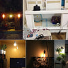 E27 Wire Cap Switch Lamp Holder Chandelier Power Socket with 1.5m Extension Cable, EU Plug(Black)