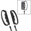 iPlay Small Handle Boxing Grip Gamepad Grip with Strap for Switch Joy-Con(Black)