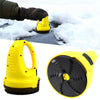 Auto Glass Electric De-icing And Snow Remover Yellow Gray
