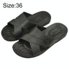 Anti-static Non-slip X-shaped Slippers, Size: 36 (Black)