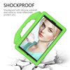 For Samsung Galaxy Tab A7 Lite T220 / T225 Thumb Bracket EVA Shockproof Tablet Case(Green)