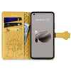 For ASUS Zenfone 10 Cat and Dog Embossed Leather Phone Case(Yellow)