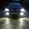 2 PCS S2 H13 / 9008 18W 6000K 1800LM IP65 2 COB LED Car Headlight Lamps, DC 9-30V(Cool White)